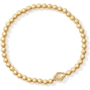 Kendra Scott Abbie Beaded Stretch Brass Bracelet, Fashion Jewelry for Women