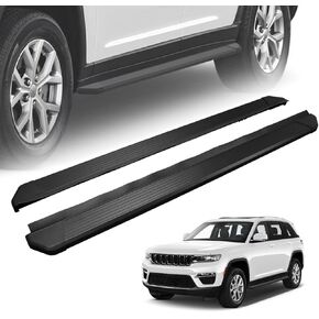 HEKA Running Board Fit for Grand Cherokee 2-Row 2022 2023 2024 2025 Aluminum Alloy Side Steps Nerf Bars 2 pcs