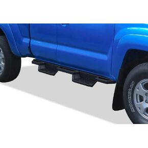 APS Drop Steps Running Boards Compatible with Toyota Tacoma 2005-2023 Extended Access Cab Stainless Steel Side Bars