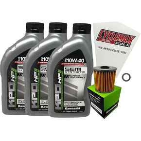 Oil Change Kit fits 1987-2023 Kawasaki KLR650 KLR 650