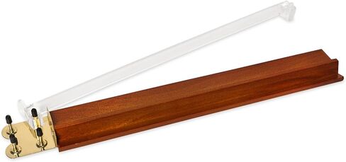 أدوات دفع بلاط ماجونج الأمريكية - مجموعة مكونة من 4 قطع، ملحقات ماجونج الأمريكية، 45.72 سم، أدوات دفع بلاط ماجونج من الأكريليك الشفاف in Kuwait