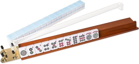 American Mahjong Tile Pushers - 4-Piece Set, American Mahjong Accessories, 18-inch, Transparent Acrylic Mahjong Tile Pushers in Saudi Arabia