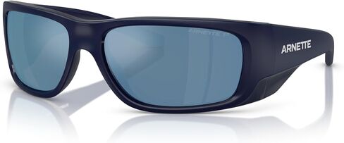 ARNETTE Man Sunglasses Black Matte Top/Shiny Frame, Polar Grey Lenses, 62MM in Kuwait