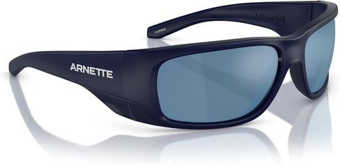 ARNETTE Man Sunglasses Black Matte Top/Shiny Frame, Polar Grey Lenses, 62MM in Kuwait