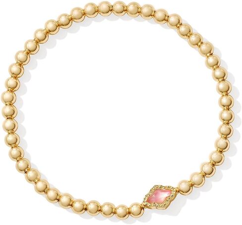 Kendra Scott Abbie Beaded Stretch Brass Bracelet, Fashion Jewelry for Women in Saudi Arabia