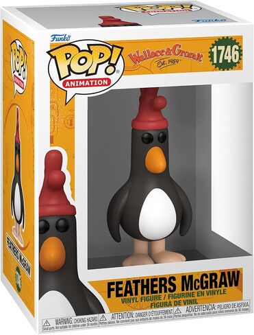 Funko Pop! Movies: Wallace & Gromit - Feathers McGraw in Saudi Arabia