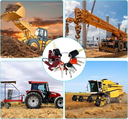 مجموعة المعدات الثقيلة المكونة من 17 مفتاحًا/مجموعة البناء تناسب JD John Deere Komatsu، Kubota، Yanmar، Daewoo، Hyster، Takeuchi والمزيد. in Saudi Arabia