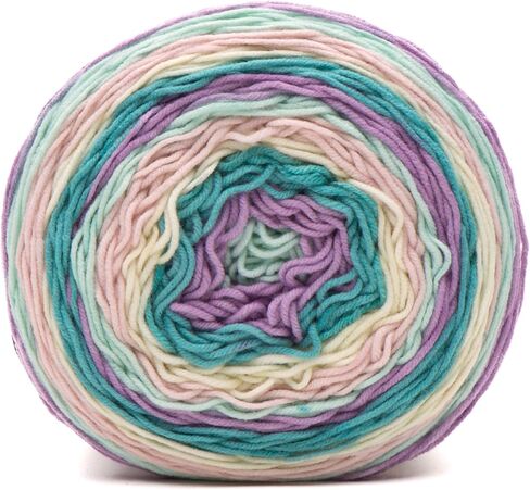 Caron Big Cakes Self Striping Yarn 603 yd/551 m 10.5oz/300 g (Boysenberry) (Boysenberry) in Kuwait