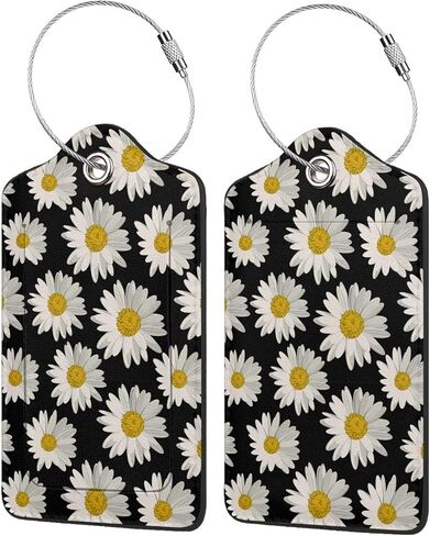 2 Pcs Soccer Luggage Tags for Suitcase, Football Tag, Sports Party Decorations Privacy Cover ID Label with Stainless Steel Loop and Address Card in Saudi Arabia