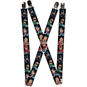 Buckle-Down Suspenders-Justice League Elite Forces Superheroes