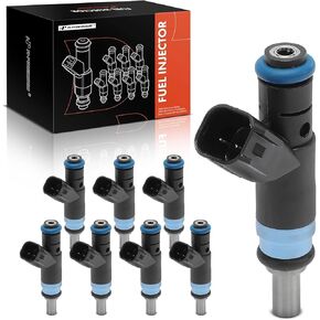 A-Premium Set of 8 Fuel Injectors Compatible with Jeep Grand Cherokee 2012-2021, Wrangler 2021-2022 & Dodge Charger 2012-2023, Durango 2018-2023, Challenger 2011-2023 & Chrysler 300 2012-2014 2023