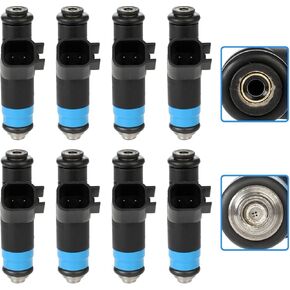 8Pcs Fuel Injectors ANGLEWIDE FJ655,RL032142AC,53032142AC Fuel Injectors Set fit for 2003 for Dodge for Ram 1500 5.7L, 2003 for Dodge for Ram 2500 5.7L, 2003 for Dodge for Ram 3500 5.7L, 4 Holes