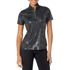 Greg Norman Women's Ml75 Reign S/S Zip Polo