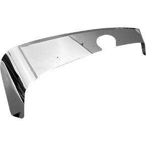 Front 430 Stainless Steel Hood Shield Bug Deflector Compatible with 2013+ Peterbilt 579 Truck