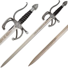 Medieval Warrior Middle Ages El CID Rapier-Sword Comes with Scabbard