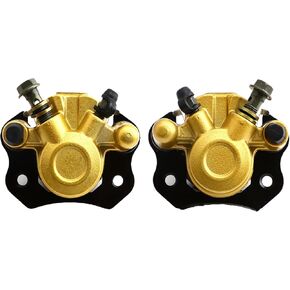 2-pack الفرامل الفرجار ل ATV رباعية الصينية 110cc 125cc 200cc 250cc 196cc 150cc 6.5HP CTieoleman kt196 yerf dog gx150 Kandi Baja RTK200 Go Kart RTK200Dune Buggy Taotao Roketa Sunl Kazuma Golden