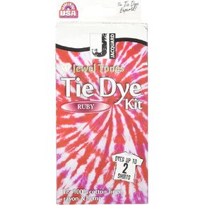 Jacquard Jewel Tones Tie-Dye Kit (Ruby)