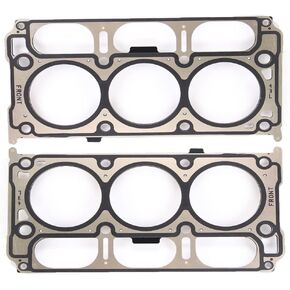 2PCS MLS Cylinder Head Gaskets 12632968 Fit for LV3 Engine, Compatible with 2014-2021 Sierra Silverado 1500 2018-2021 Chevy Express Gmc Savana 2500 3500 4.3L V6 OHV