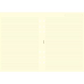 Filofax A5 Cream Ruled (B343032)