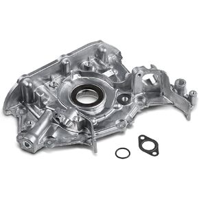 A-Premium Engine Oil Pump with O-Ring & Gasket Compatible with Toyota Camry 1994-2001, Sienna 1998-2000, Avalon 1995-1999, Solara 1999-2003 & Lexus ES300 1994-1998, 3.0L