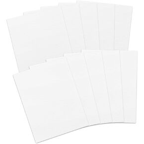 Inkjet Printer Cleaning Sheet, 10 Sheets 8.5 x 11 Letter Size Printer Paper Office Laser Printer Cleaning Kit Ink Jet Cleaner Card Toner Ink Extensive Output Paper Path Cleaning Paper
