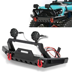 Metal Front Bumper Set For TRX-4 Axial SCX10 II 90046 RC Crawler