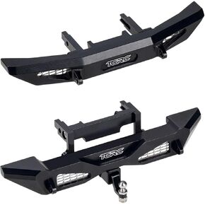 Aluminum Front and Rear Bumpers Set for TRX4M Bronco 1/18 RC Crawler Car Upgrade Parts