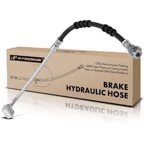 A-Premium Front Passenger Brake Hydraulic Hose Compatible with Dodge Models - Dakota 1991 1992 1993 1994 1995 1996, RWD - Replace# 52007936