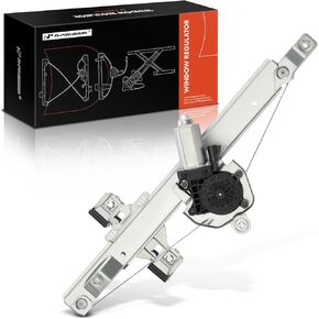 A-Premium Electric Power Window Regulator with Motor Compatible with Chevrolet Equinox 2010-2011 & GMC Terrain 2010-2011, Rear Right Passenger Side