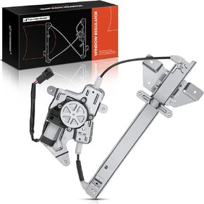 A-Premium Electric Power Window Regulator with Motor Compatible with Pontiac Grand Am 1999-2005 & Oldsmobile Alero 1999-2004, Only Fit Sedan, Rear Left Driver Side, Replace# 22683777, 22730703