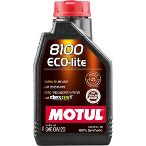 Motul 8100 Eco-lite 0W-20 108534, 1-Liter