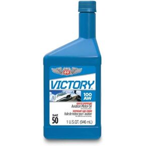 Phillips 66 Victory Aviation Oil 100AW - 12/1 qt. case
