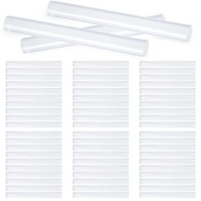 100Pcs Hot Glue Sticks 7x100mm Clear Hot Melt Glue Gun Sticks Strong Adhesive Resin Material for DIY Art Craft (RJB/7x100mm)