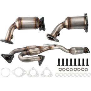 KAX Catalytic Converter High Flow Performance fit for Frontier 2005-2019 4.0L, Pathfinder 2005-2012 4.0L, Xterra 2005-2015 4.0L, NV2500/ NV1500/NV3500 2012-2017 4.0L, Stainless Steel Shell