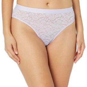Maidenform Women's Pure Comfort Stretch Lace Hi-Leg Bikini Dm205c