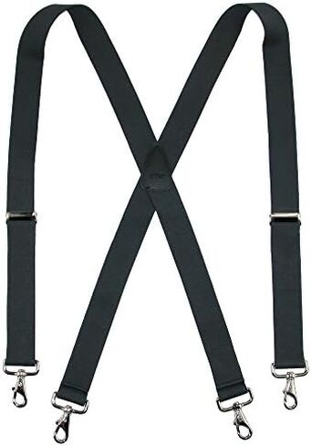 حمالة CTM® للرجال كبيرة وطويلة ومطاطة بلون X-Back مع أطراف خطافية دوارة in Saudi Arabia