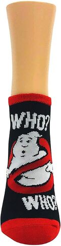 Ripple Junction Ghostbusters Adult Unisex Character and Logo 3-Pack Novelty Ankle Socks in Saudi Arabia