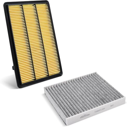 1Pcs HEPA Cabin Air Filter and 1Pcs Engine Air Filter Fit for 2021 2022 2023 2024 2025 Nissan Rogue Replacement 272775NA1A 16546-6RA0A in Saudi Arabia