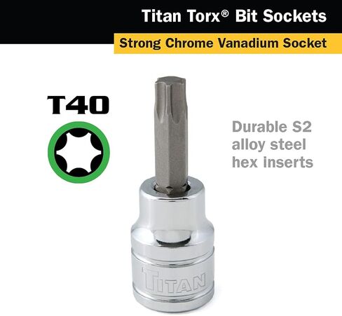 تيتان - مقبس لقم توركس 3/8 Dr T45 (68945) in Kuwait