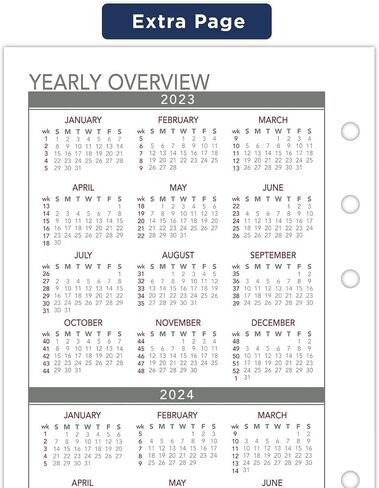 عبوة إعادة تعبئة المخطط الشهري AT-A-GLANCE 2023، مؤقت نهاري 87129، 3-3/4 بوصة × 6-3/4 بوصة، مقاس 3، علامات تبويب شهرية (063-685Y) in Saudi Arabia