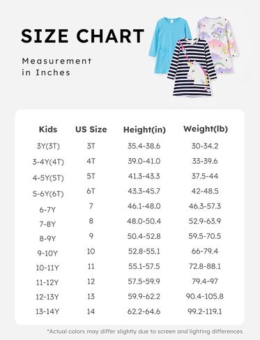 PATPAT 3 Pack Toddler Girl Casual Dress Long Sleeve Colorful Cartoon Basic Tunic Playwear Shirt Dresses with Pockets in Saudi Arabia