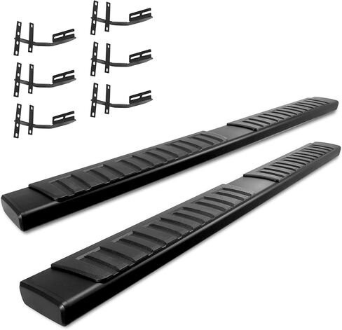 6 inch Running Boards Side Steps Replacement for 2009-2018 Ram 1500 Crew Cab,2019-2024 Ram 1500 Classic,2010-2024 Ram 2500/3500 Super Duty Crew Cab Aluminum Alloy Side Bars(Black) in Saudi Arabia