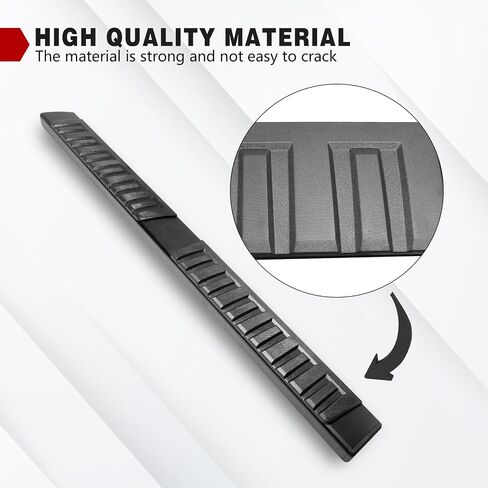 6 inch Running Boards Side Steps Replacement for 2009-2018 Ram 1500 Crew Cab,2019-2024 Ram 1500 Classic,2010-2024 Ram 2500/3500 Super Duty Crew Cab Aluminum Alloy Side Bars(Black) in Saudi Arabia