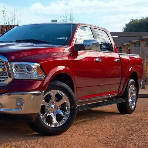 6 inch Running Boards Side Steps Replacement for 2009-2018 Ram 1500 Crew Cab,2019-2024 Ram 1500 Classic,2010-2024 Ram 2500/3500 Super Duty Crew Cab Aluminum Alloy Side Bars(Black) in Saudi Arabia