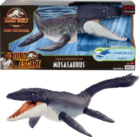 Mattel Jurassic World Ocean Protector Mosasaurus Figure in Saudi Arabia