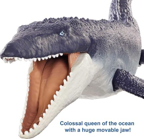 Mattel Jurassic World Ocean Protector Mosasaurus Figure in Saudi Arabia