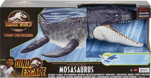 Mattel Jurassic World Ocean Protector Mosasaurus Figure in Saudi Arabia