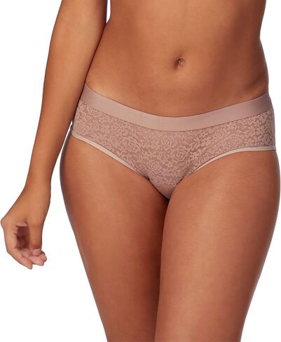 Maidenform Women's Pure Comfort Stretch Lace Hi-Leg Bikini Dm205c in Kuwait
