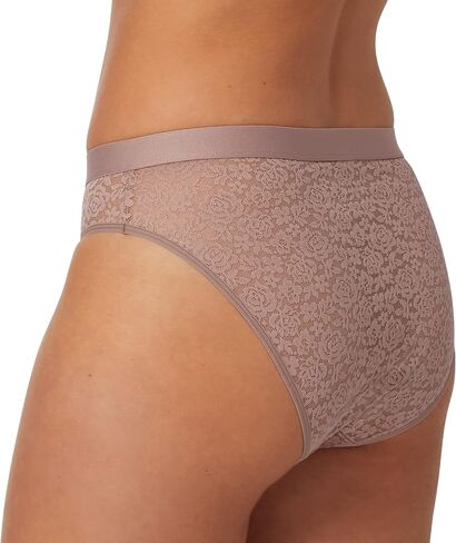 Maidenform Women's Pure Comfort Stretch Lace Hi-Leg Bikini Dm205c in Kuwait