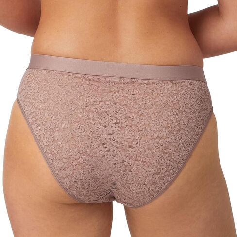 Maidenform Women's Pure Comfort Stretch Lace Hi-Leg Bikini Dm205c in Kuwait